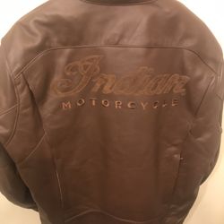 Brand New Indian Leather Jacket, Shirt And Hat