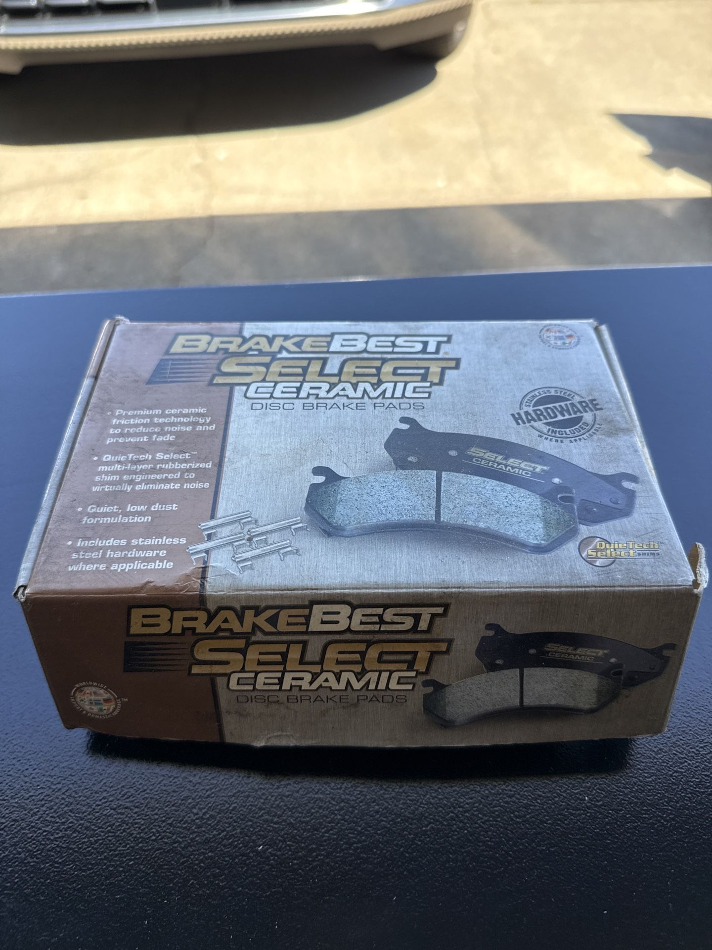 BrakeBest Select Ceramic Disc Brake Pads – New in Box