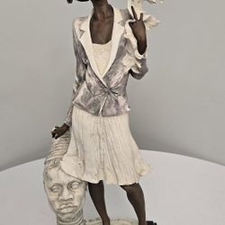GIUSEPPE ARMANI NICOLE Statue 605/5000 Limited Edition 18.5" H 1994 Florence Signed 