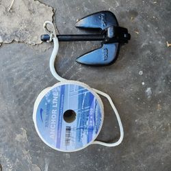 Anchor Boat.with 150 Feet Rope