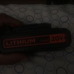 Lithium  Battery 1.5ah 20v