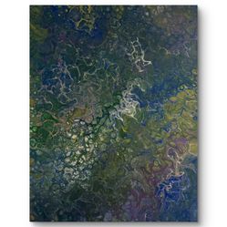 Abstract Acrylic Painting – 16x20 Canvas