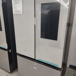 $2999(MSRP$3899, Save $900)  Samsung Bespoke SMART Refrigerator With Auto Fill Water Pitcher