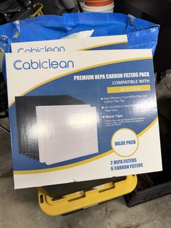2 value packs of HEPA filters