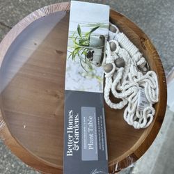 New Plant Table  Handing