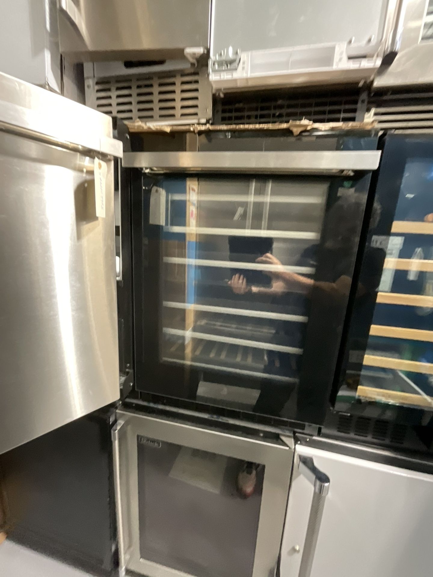 JennAir Noir™ 24” Built-In Wine Cooler – Model JUWF242HM0