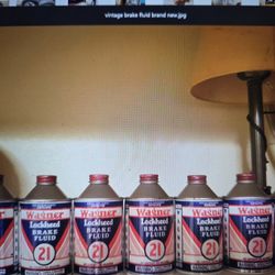 Vintage Brake Fluid From Western Auto 