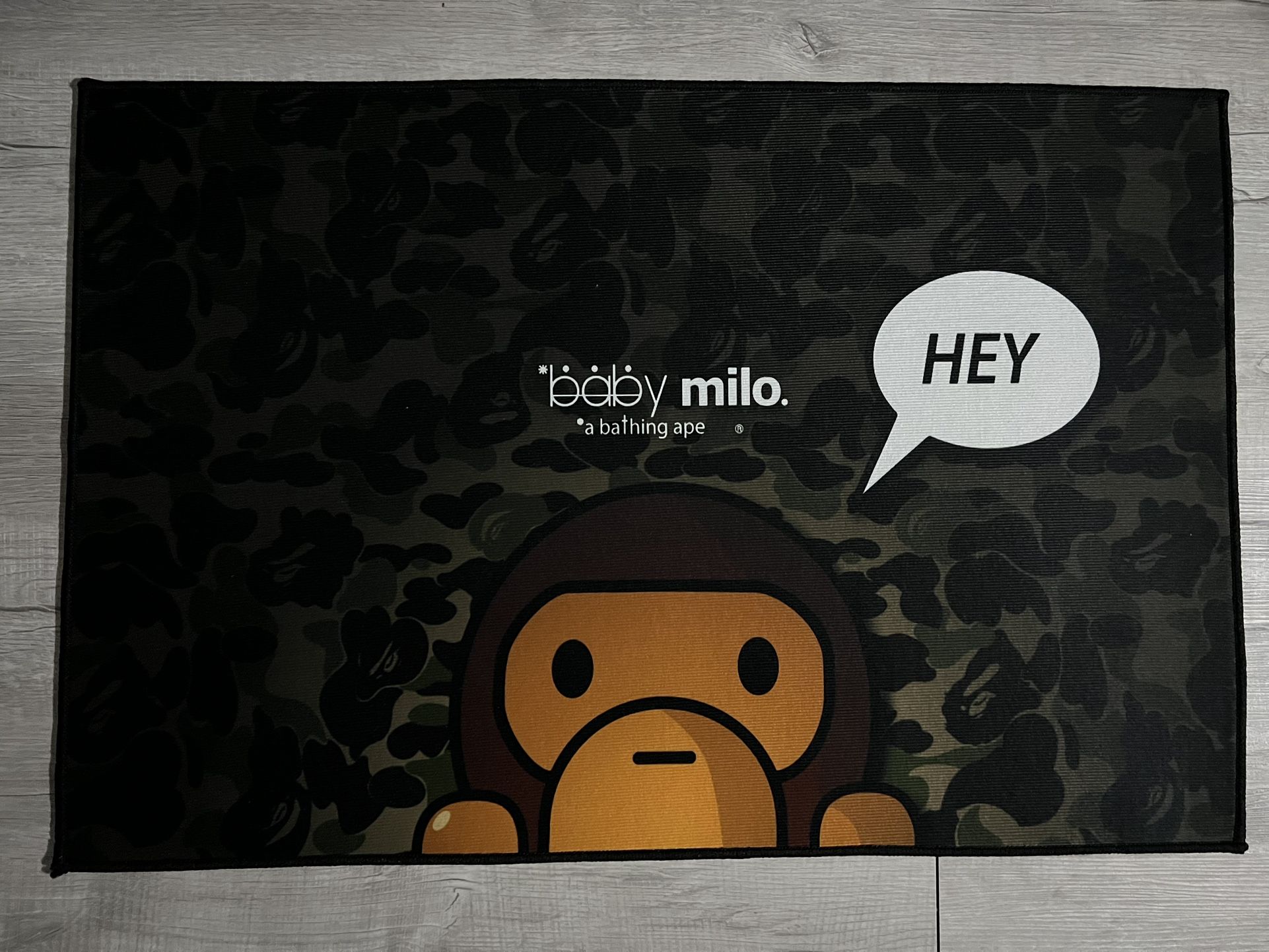 Baby Milo Bape Custom Rug 3FTx2FT Brand New