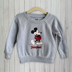 Disneyland Sweatshirt Baby Toddler Size 18-24 Months Light Blue 