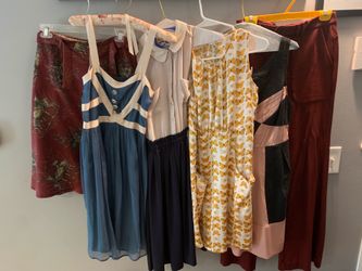 Anthropologie dresses, skirt, pants