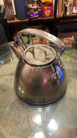 All-clad stainless steel kettle
