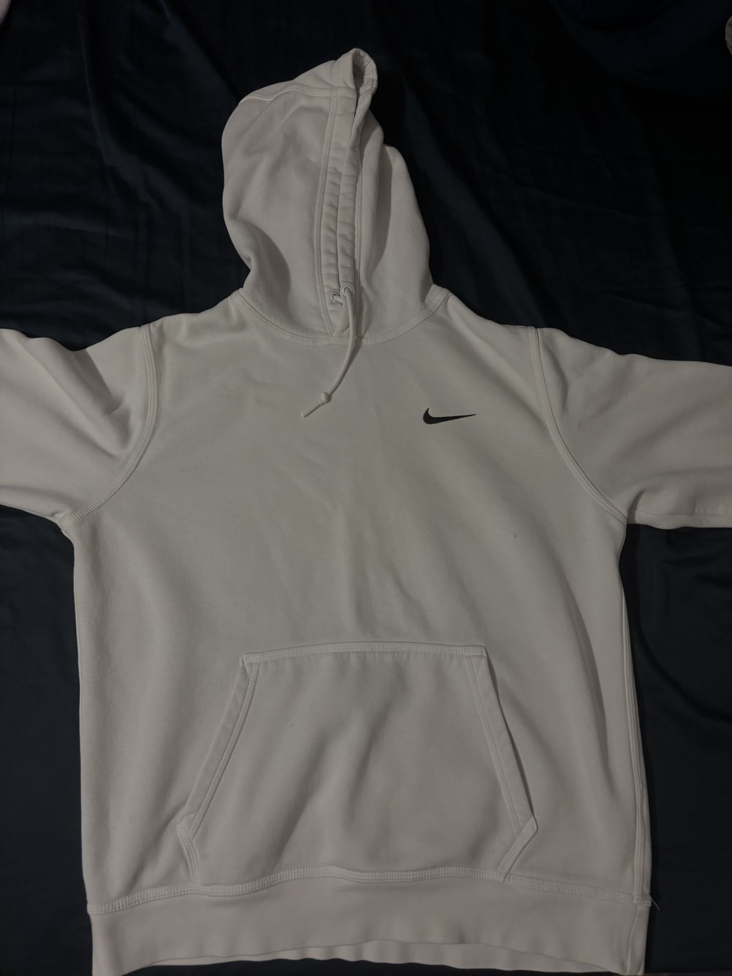 White Nike Hoodie And Pink Pacsun Hoodie