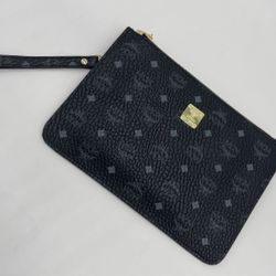 M Black Wristlet 