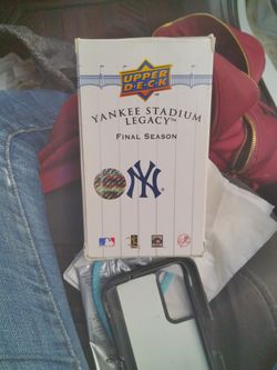 Yankee Stadium Legacy Final Season Baseball Cards