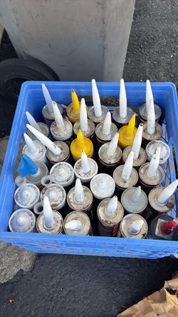 Over 30 unused caulk tubes