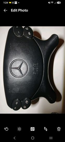 Mercedes-Benz Steering Wheel Airbag Cover with Controls
