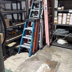 Lot Of Werner Ladders