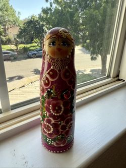 This is a Matryoshka doll, also known as a Russian nesting doll