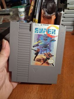 Nintendo NES Super C contra $25 pick up in Glendale cleaned and tested