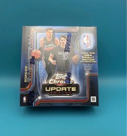 🔥🔥2025-26 TOPPS CHROME UPDATE BASKETBALL MEGA BOX FACTORY SEALED!! IN HAND 🔥