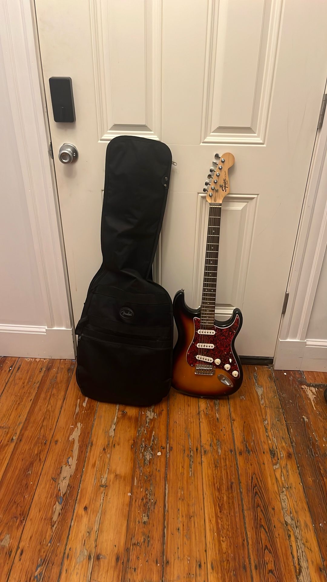 Squier Strat Guitar w/ Case