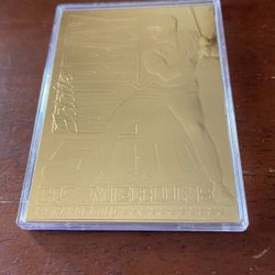 Eddie Murray 23 karat gold foil card