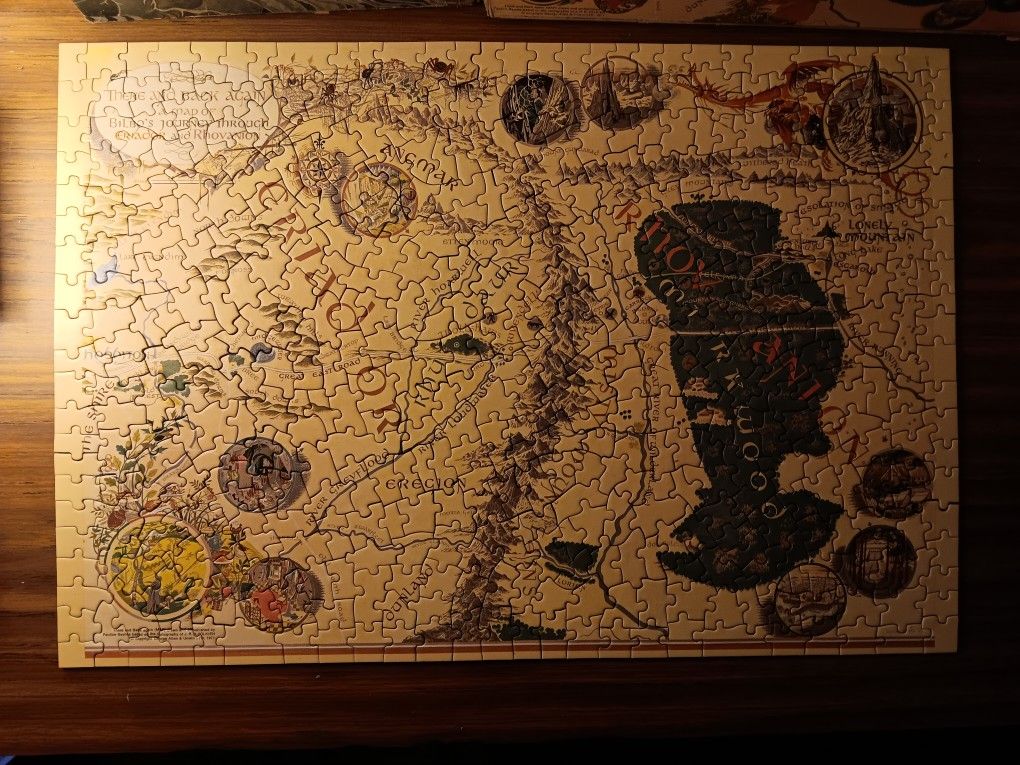 Hobbit Puzzle 1966