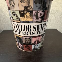 Taylor Swift Eras Tour AMC Popcorn Metal Bucket