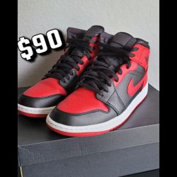 Air Jordan 1 Mid - Banned 2020 Release 