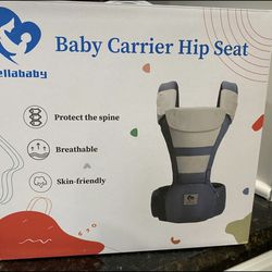 Baby Carrier, Bellababy Multifunction Baby Carrier Hip Seat Ergonomic M  Position for 3-36 Month Baby, 6-in-1 Ways to Carry, All Seasons, Adjustable
