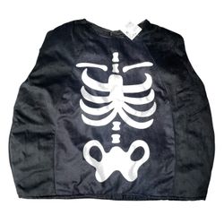 Halloween Costume Skeleton Vest Child Size