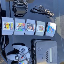 Nintendo 64 w/ Games 