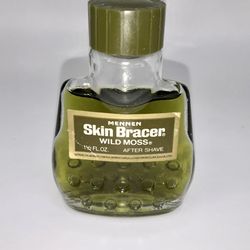 Vintage Mennen Skin Bracer Wild Moss After Shave 1.5 Oz ~ 90% Full