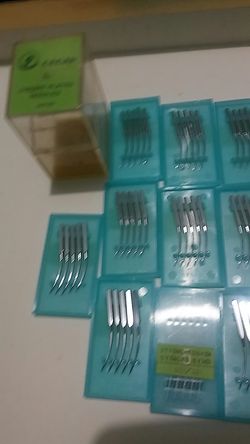 Organ chrome plated needles