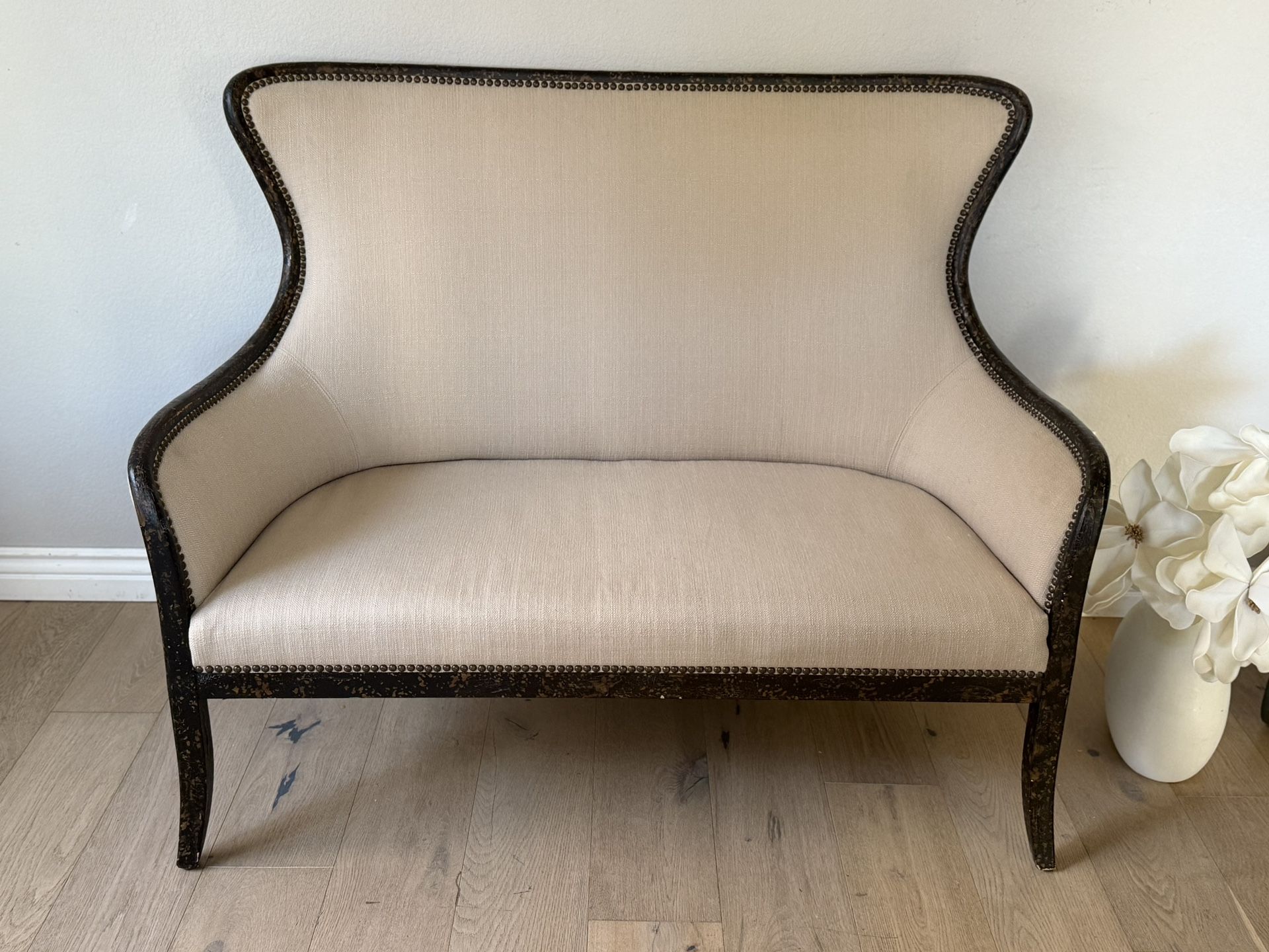 Fabulous accent living room loveseat / wedding bench