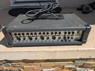Vintage Kustom KPM 480, 80- Watt RMS Mixer Amplifier