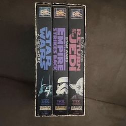 Star Wars Trilogy Vhs Set