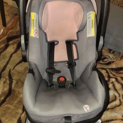Pink Baby Car Seat