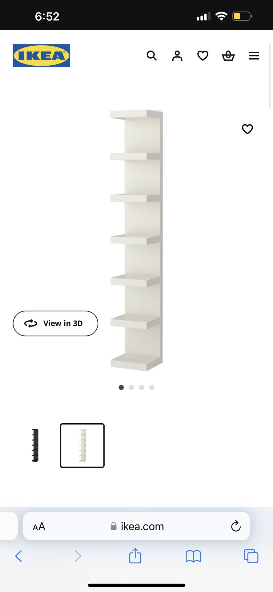 Wall shelf