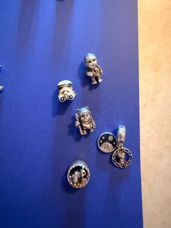 Pandora bracelet and charms