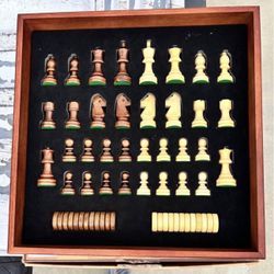 Chess And Checkers Set