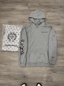 Chrome Hearts x Matty Boy Hoodie Grey
