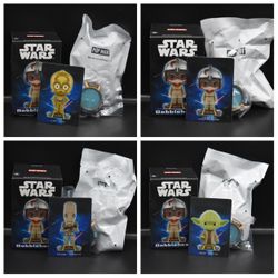 Pop Mart Disney Star Wars Bobblehead Figures Yoda Anakin Droid