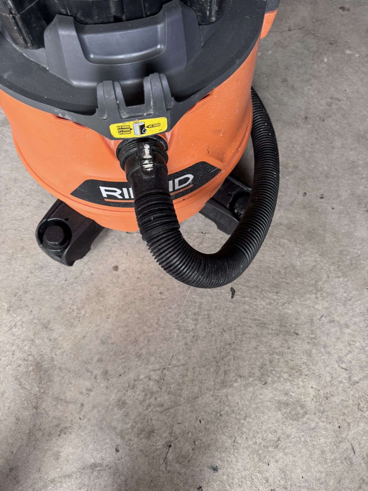 Vacuum Ridgid
