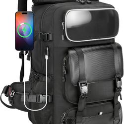 Brand New Travel Backpack, Carry-On, Hiking, Etc. Adjustable Length, Shoe Compartment, Waterproof 