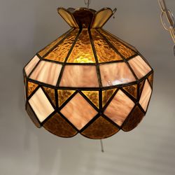 Vintage Tiffany Style Lamp 