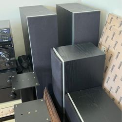 Speakers,  Subwoofers, And DVD - Home Theater System 