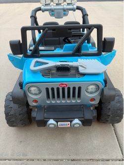 12V Jeep Wrangler Rubicon Kids Ride-On Electric Car – Excellent Condition