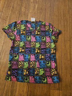 Halloween Scrub Top
