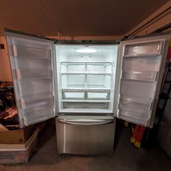 LG French Door Stainless Steel Refrigerator 36" W
